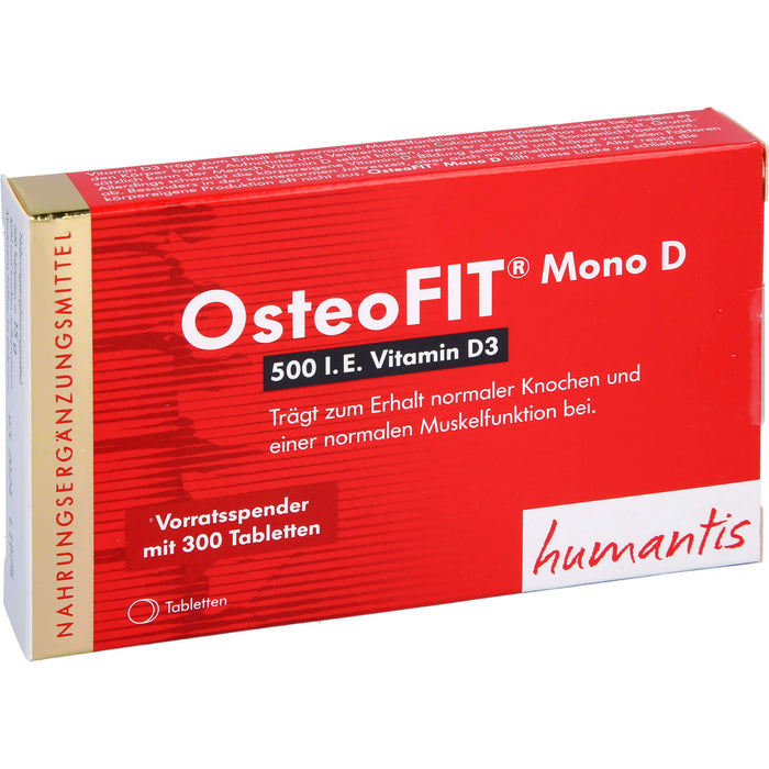 OsteoFIT Mono D Tabletten, 300 pcs. Tablets