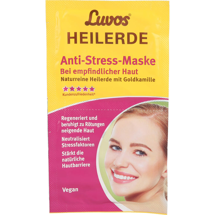 Luvos Heilerde Creme-Maske mit Goldkamille, 15 ml Gesichtsmaske