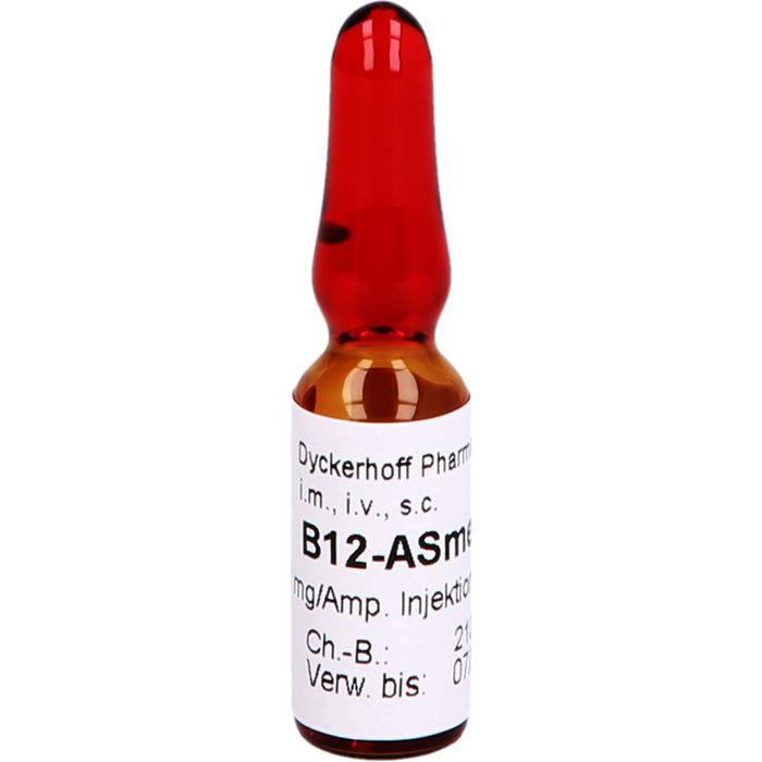 B12 ASmedic Injektionslösung, 10 St. Ampullen