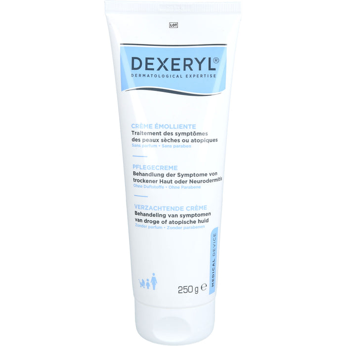 DEXERYL Pflegecreme bei trockener Haut oder Neurodermitis, 250 g Creme