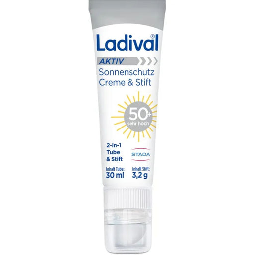 Ladival Aktiv Sonnenschutz Creme & Stift SPF 50+, 30 ml Creme