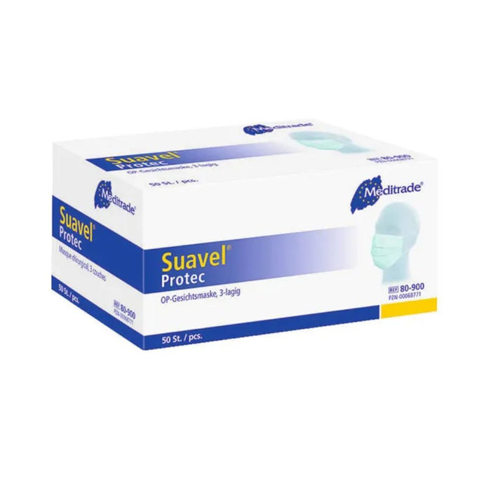 Suavel Protec OP-Gesichtsmaske, 3-lagig, 50 St. Masken