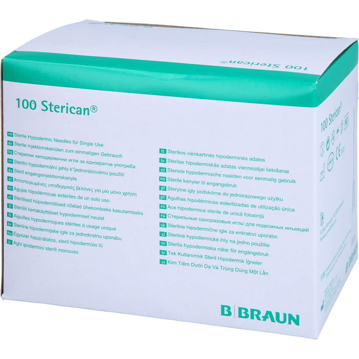 Sterican Einmalkanüle 27G 0,40 x 20 mm, 100 pcs. Cannulas