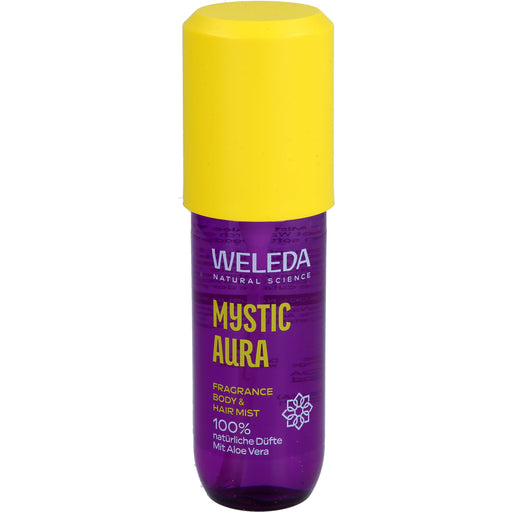 WELEDA Mystic Aura Fragrance Body & Hair Mist Spray duftende Floral Vibes für Haut und Haare, 95 ml Spray