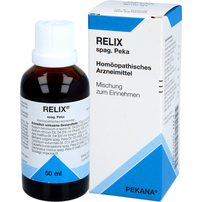 Relix spag. Peka Tropfen, 50 ml Solution