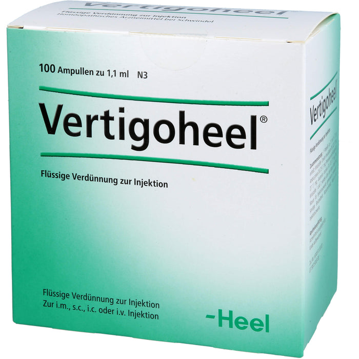 Vertigoheel® Flüssige Verdünnung zur Injektion, 100 St AMP