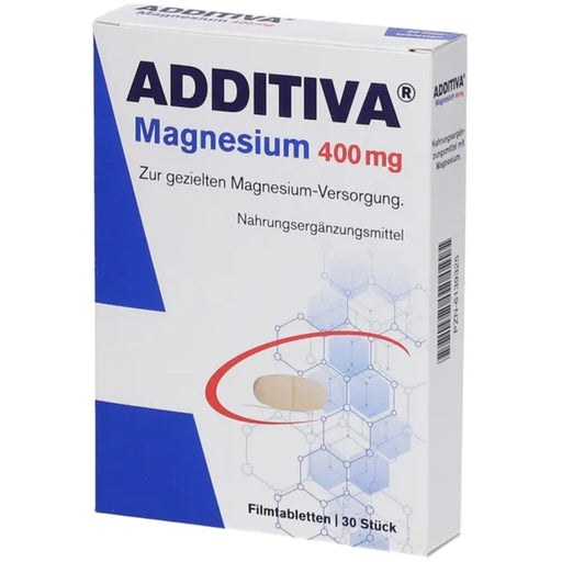 ADDITIVA Magnesium 400 mg Tabletten, 30 St. Tabletten