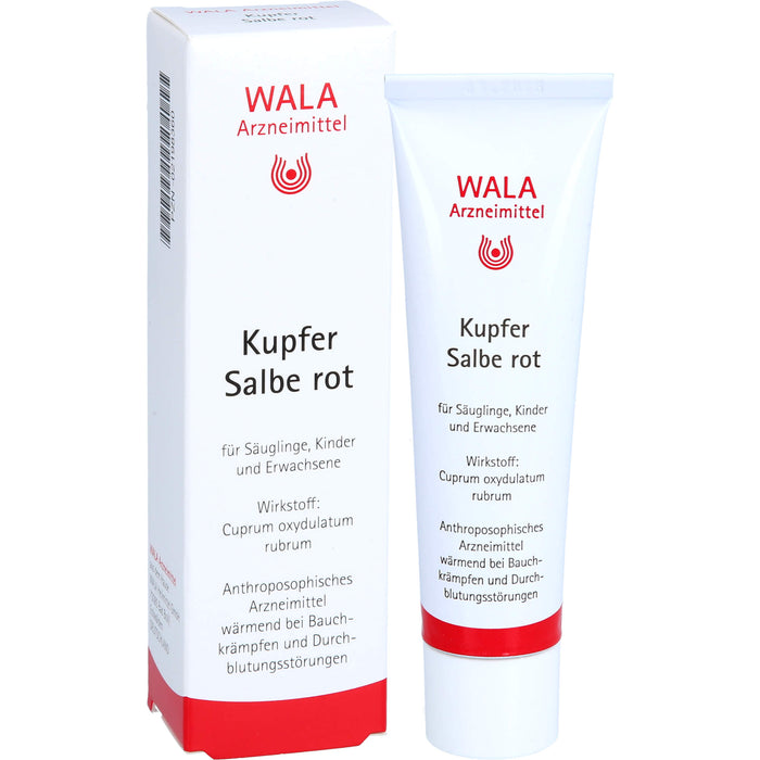 WALA Kupfer Salbe rot, 30 g Onguent