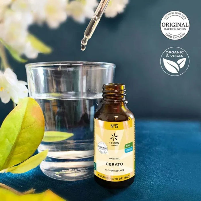 LEMON PHARMA Bachblüten No.5 Cerato Bio, 20 ml Lösung