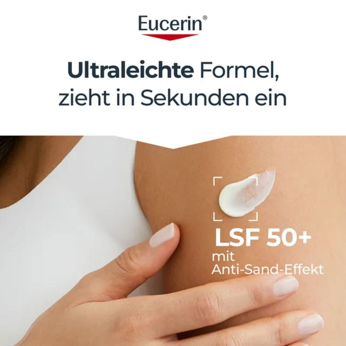 Eucerin Dry Touch Sun Gel-Creme ultraleicht LSF 50+, 200 ml Crème