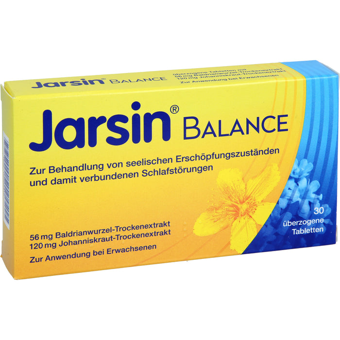Jarsin Balance bei seelischen Erschöpfungszuständen, 30 St. Tabletten
