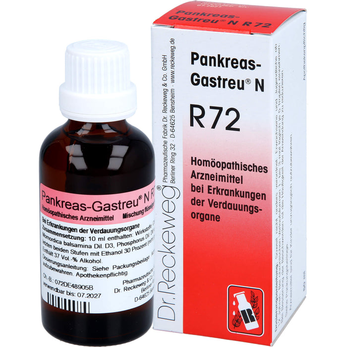 Pankreas-Gastreu  N R72 Tropf., 50 ml Solution