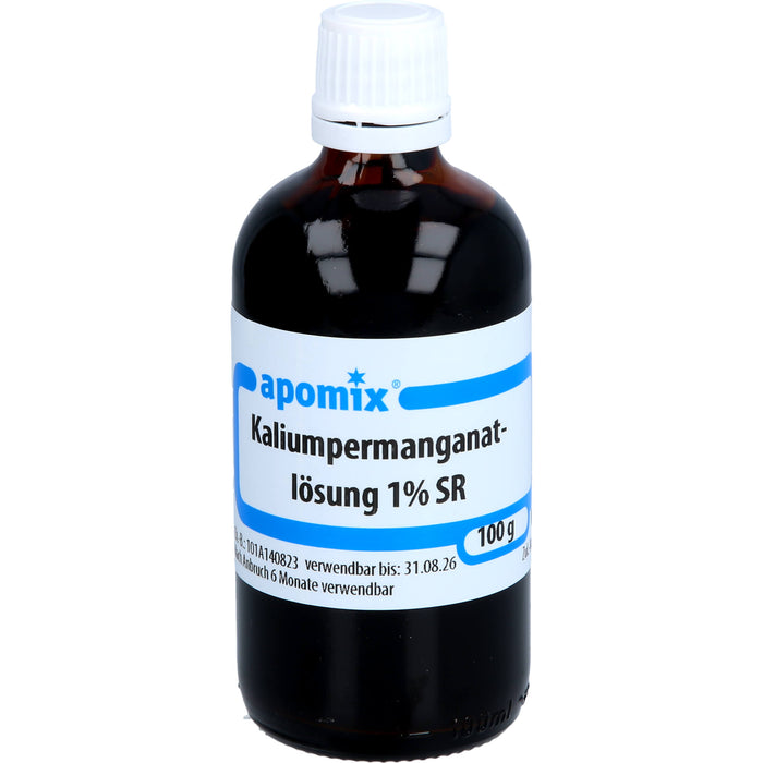 Kaliumpermanganat Loesung 1% SR, 100 ml Solution