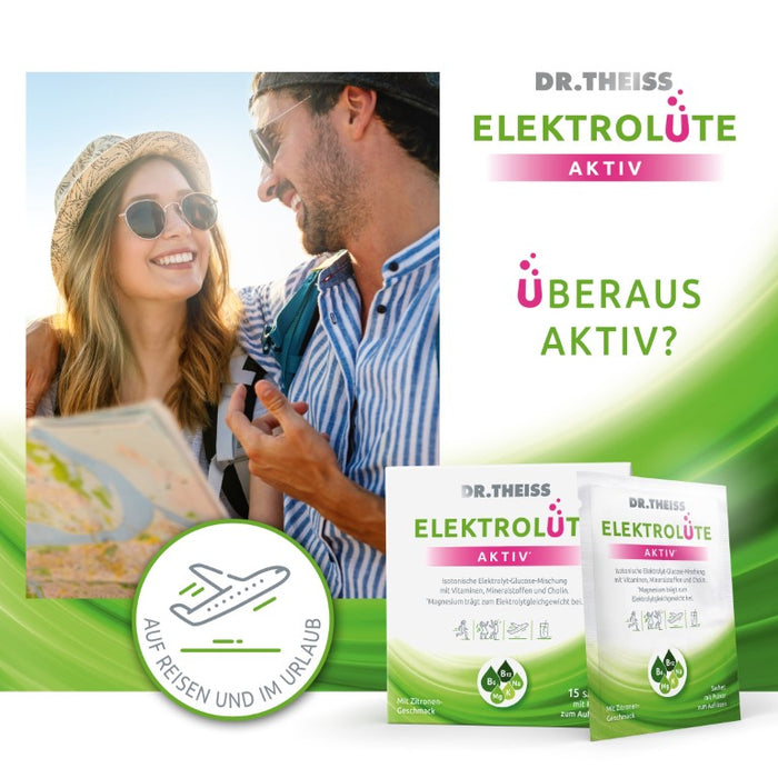 Dr.Theiss Elektrolüte AKTIV, 15 pc Sachets