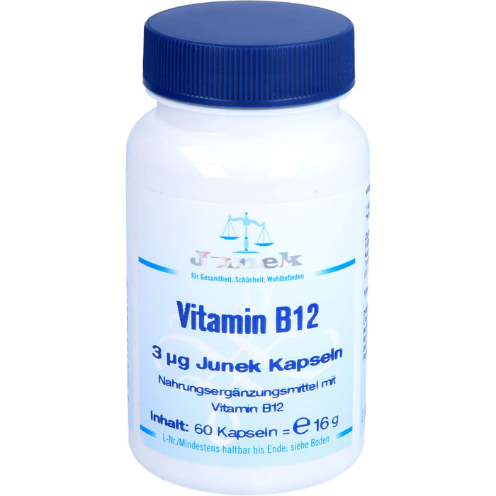 Bios Vitamin B12 3 µg Junek Kapseln, 60 St. Kapseln