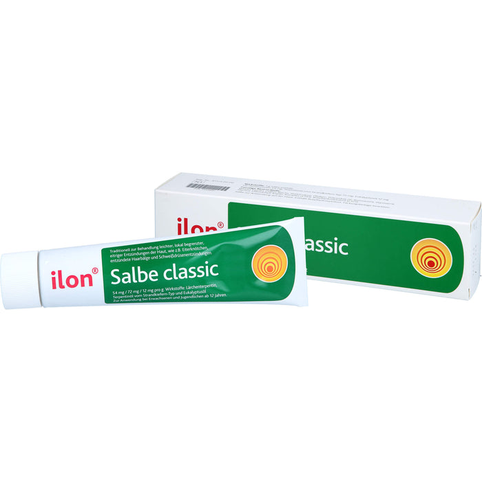 ilon Salbe classic bei leichten eitrigen Entzündungen der Haut, 100 g Ointment