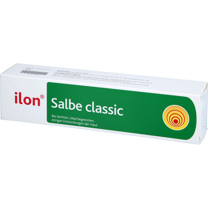 ilon Salbe classic bei leichten eitrigen Entzündungen der Haut, 100 g Ointment