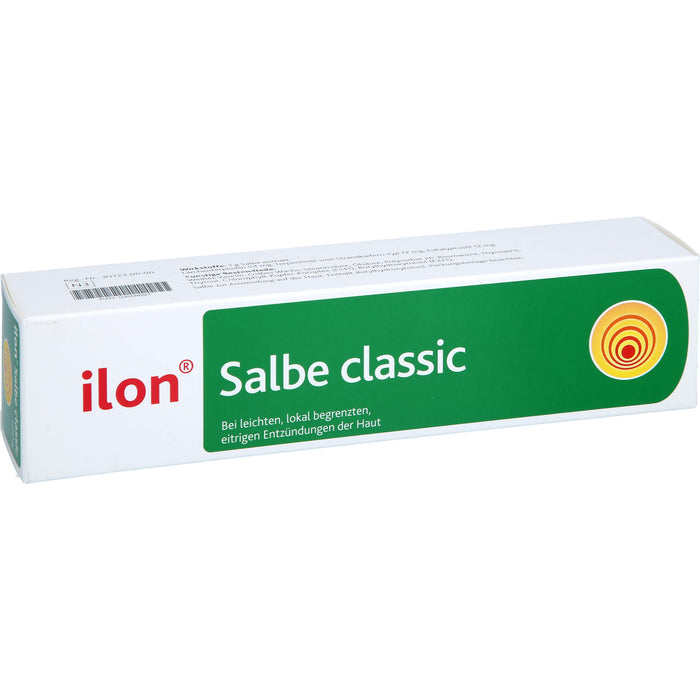 ilon Salbe classic bei leichten eitrigen Entzündungen der Haut, 100 g Ointment
