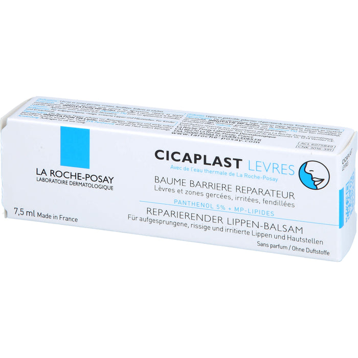 La Roche-Posay Cicaplast reparierender Lippen-Balsam, 7.5 ml Crème