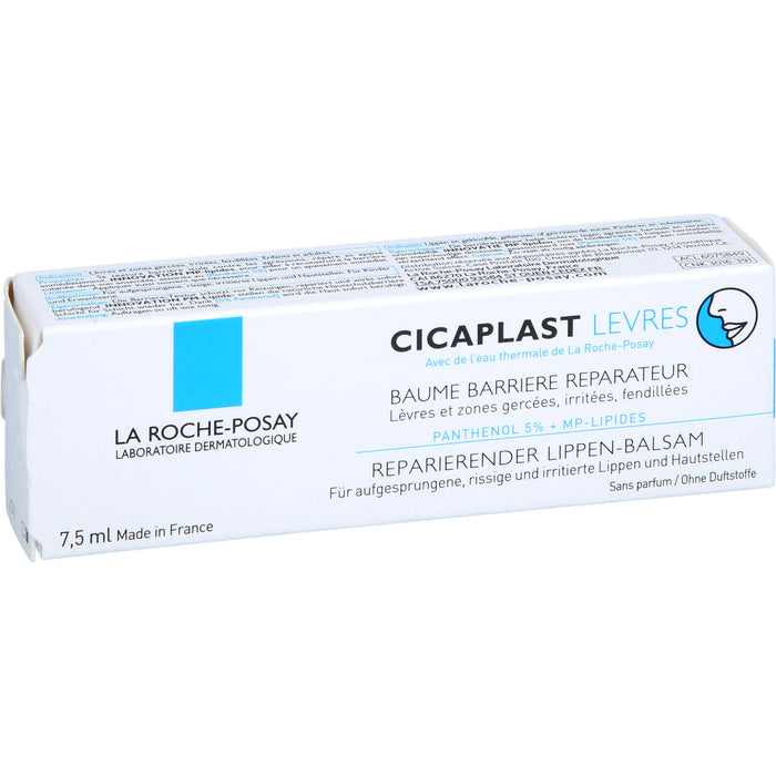 La Roche-Posay Cicaplast reparierender Lippen-Balsam, 7.5 ml Crème
