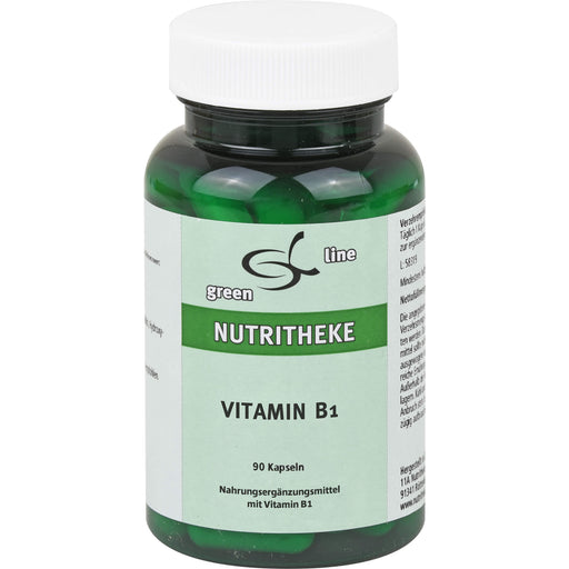 Green Line Nutritheke Vitamin B1 Kapseln, 90 St. Kapseln