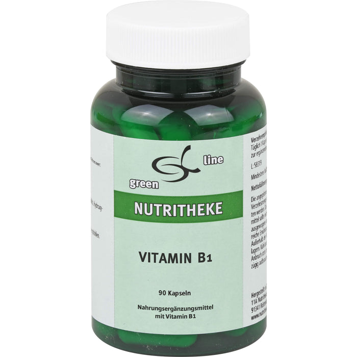 Green Line Nutritheke Vitamin B1 Kapseln, 90 St. Kapseln