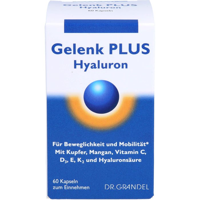Dr. Grandel Gelenk plus Hyaluron Kapseln, 60 St. Kapseln