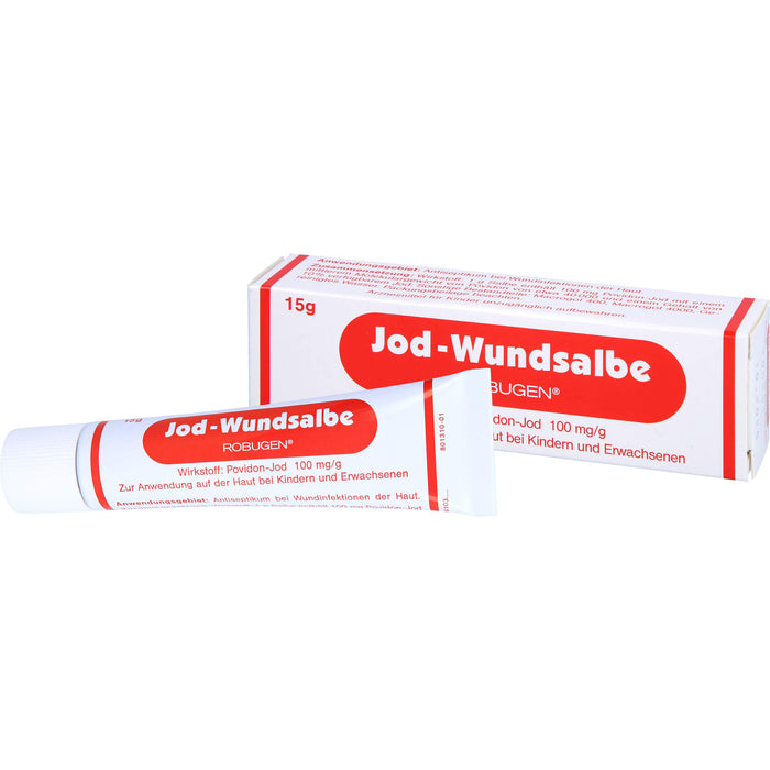ROBUGEN Jod-Wundsalbe, 15 g Salbe