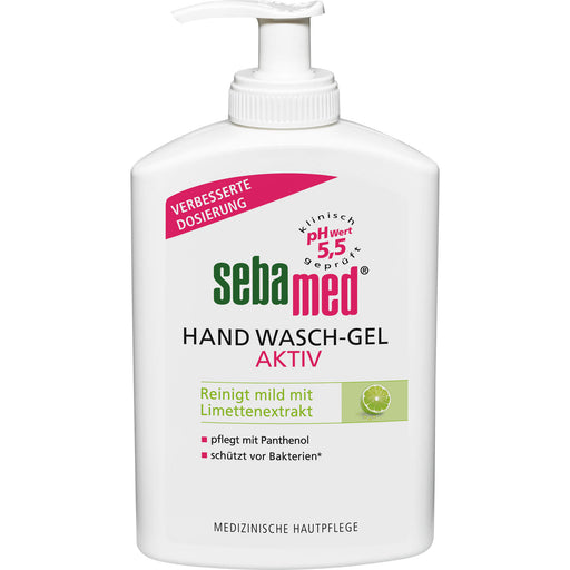 Sebamed Hand Wasch-Gel Aktiv mit Spender, 300 ml Gel