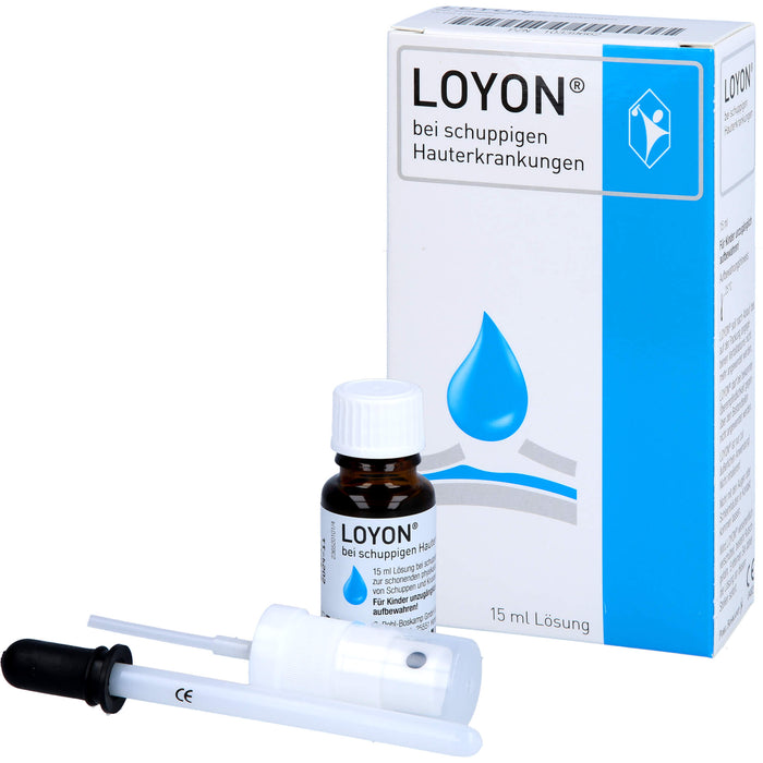LOYON  bei schuppigen Hauterkrankungen, 15 ml Solution