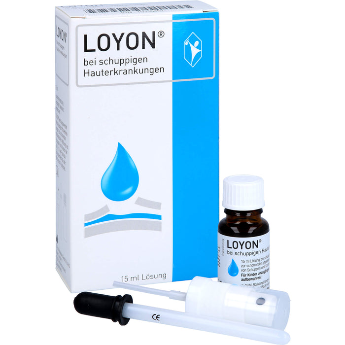 LOYON  bei schuppigen Hauterkrankungen, 15 ml Solution
