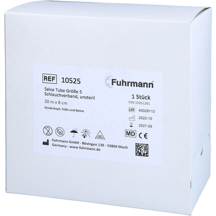 Fuhrmann Schlauchverband 20 m x 8 cm Größe 5 Salva Tube, 1 pcs. Bandage