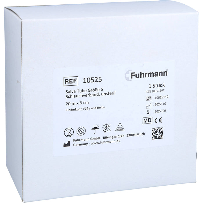 Fuhrmann Schlauchverband 20 m x 8 cm Größe 5 Salva Tube, 1 pcs. Bandage