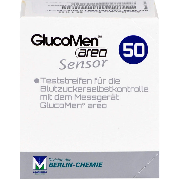 GlucoMen  areo Sensor Teststreifen, 50 St. Teststreifen
