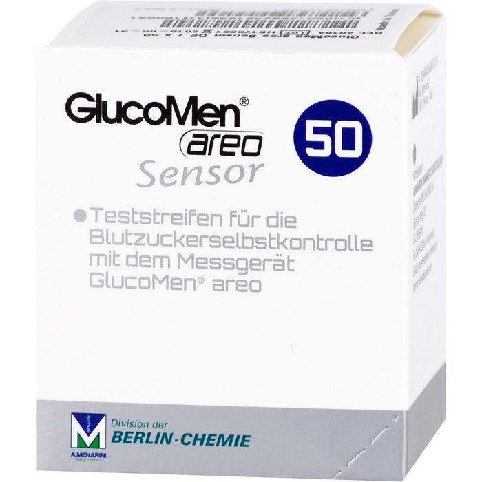 GlucoMen  areo Sensor Teststreifen, 50 St. Teststreifen
