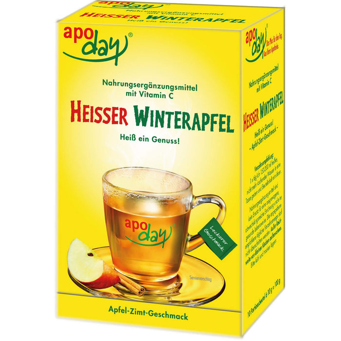 Apoday Heisser Winterapfel Beutel, 10 pc Sachets