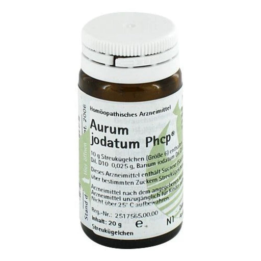 PHÖNIX Aurum jodatum Phcp Globuli, 20 g Globuli