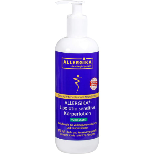 Allergika Lipolotio sensitive, 500 ml Lotion