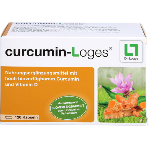 curcumin-Loges Kapseln, 120 St., 120 St. Kapseln