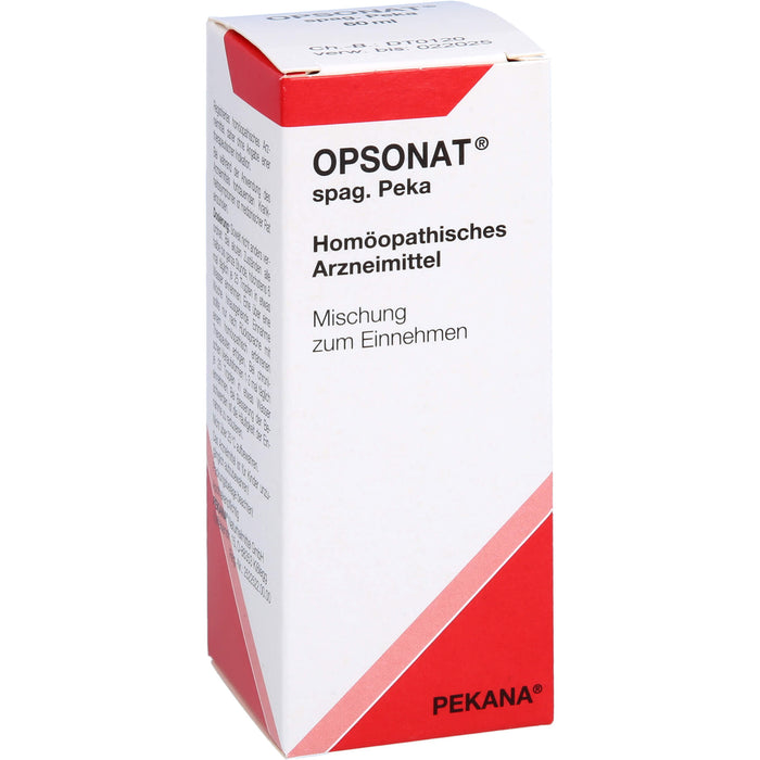 OPSONAT spag. Peka Mischung, 60 ml Solution