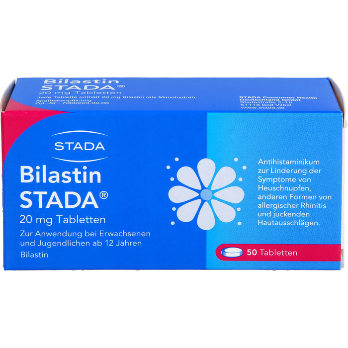 STADA Bilastin 20 mg Tabletten, 50 St. Tabletten