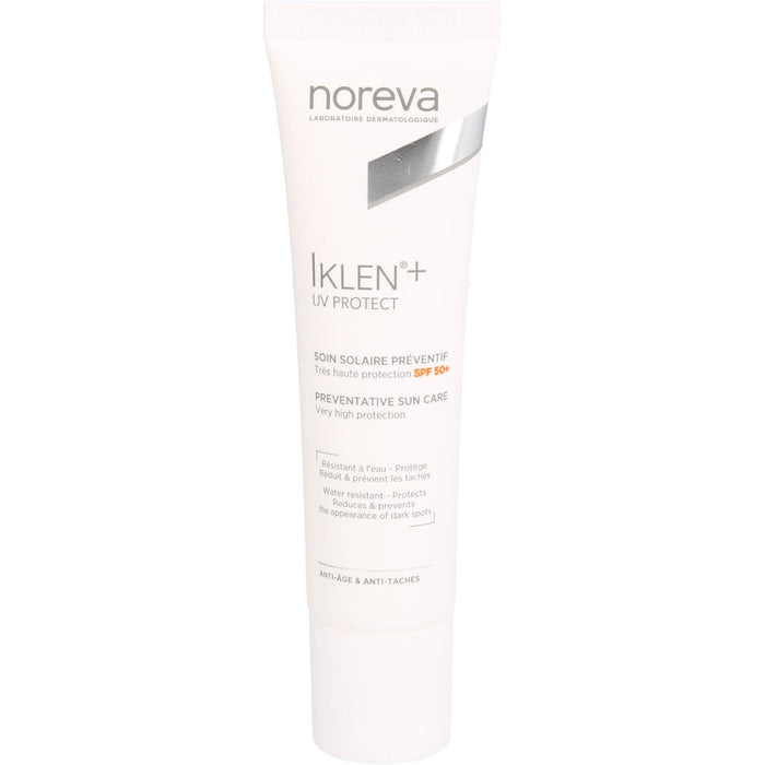 Noreva Iklen Sonnenschutz LSF 50+ zur Aufhellung von Pigmentflecken, 30 ml Creme