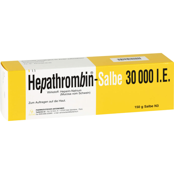 Hepathrombin -Salbe 30000 I.E., 150 g Ointment