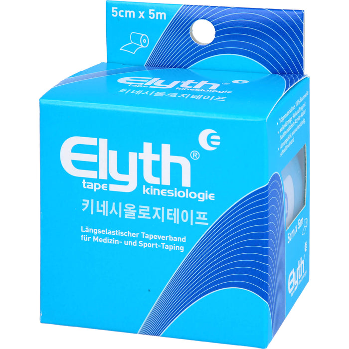 Elyth Tape Kinesiologie 5 cm x 5  m blau, 1 pc Bandage