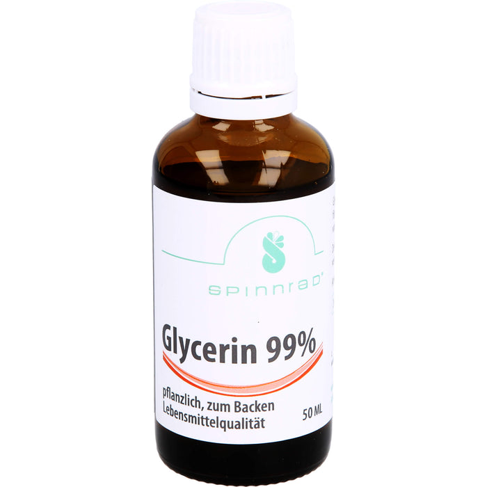 SPINNRAD Glycerin 99 % pflanzlich zum Backen, 50 ml Lösung