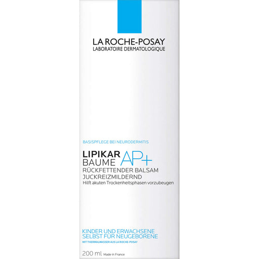 La Roche-Posay Lipikar Baume AP+ rückfettender Balsam, 200 ml Creme