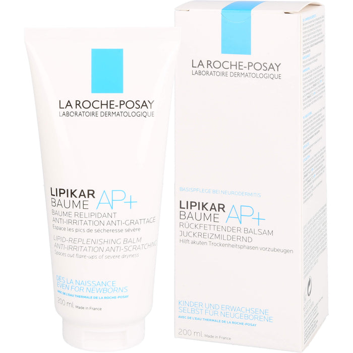 La Roche-Posay Lipikar Baume AP+ rückfettender Balsam, 200 ml Creme