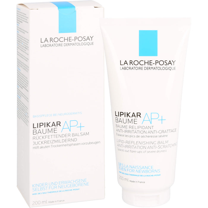 La Roche-Posay Lipikar Baume AP+ rückfettender Balsam, 200 ml Creme