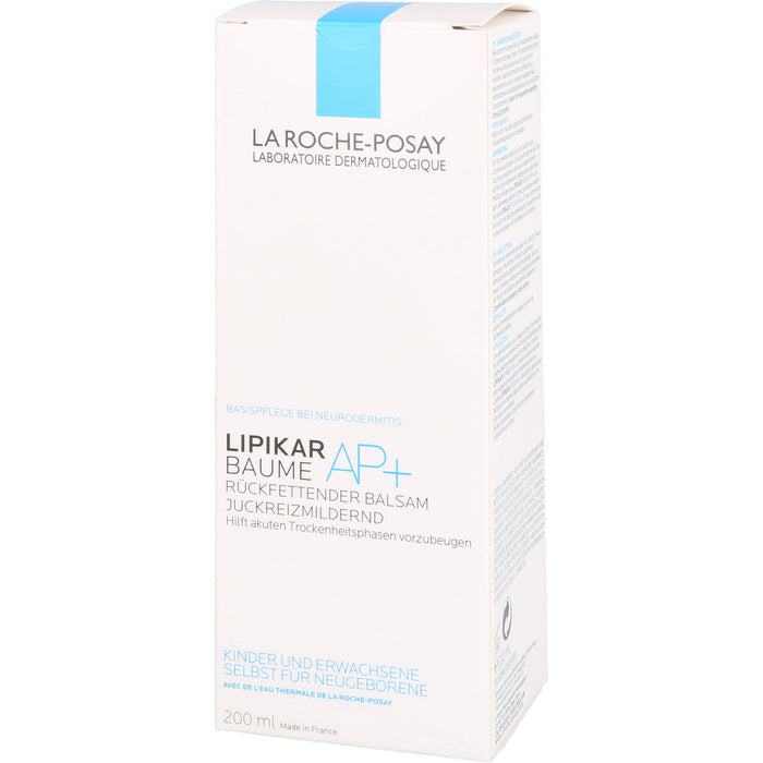 La Roche-Posay Lipikar Baume AP+ rückfettender Balsam, 200 ml Creme