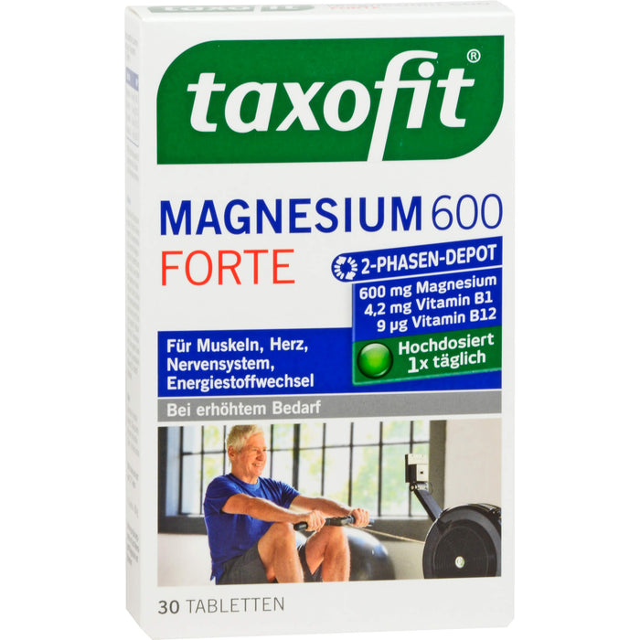 Taxofit Magnesium 600 Forte Depot Tabletten, 30 pc Tablettes